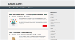 Desktop Screenshot of ganadolares.net