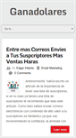 Mobile Screenshot of ganadolares.net